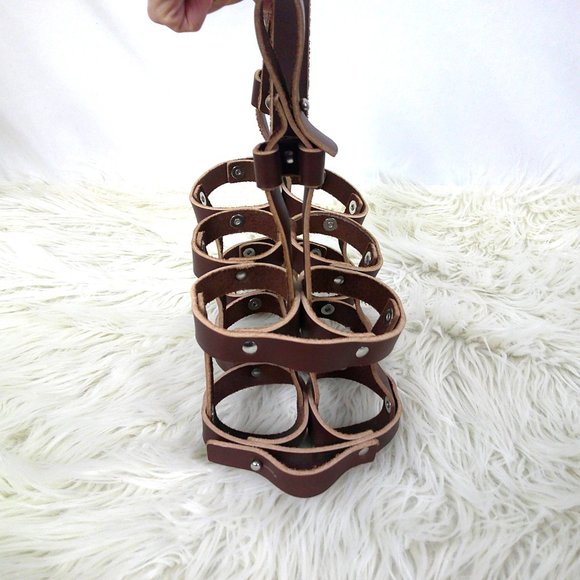 Fyxation Leather Bottle Carrier for Bicycle - Picture 3 of 5